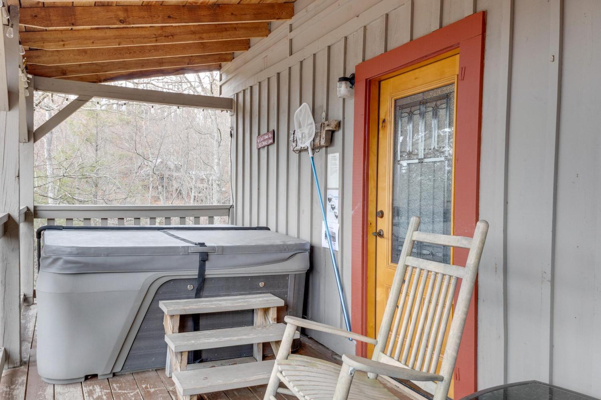 Spacious Gatlinburg Cabin With Hot Tub And Game Room! Exterior foto